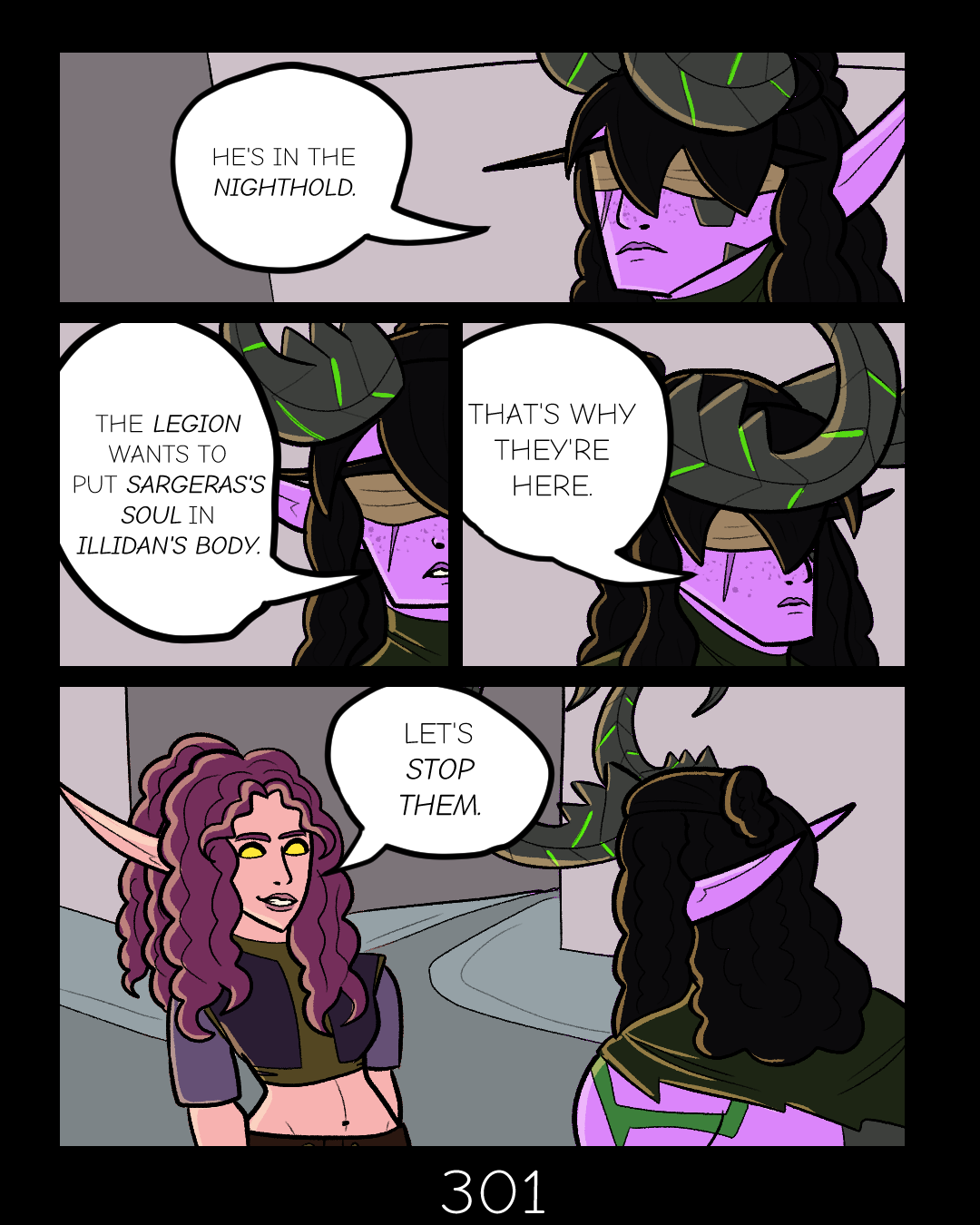 Fel and Blades: Pages 301 – 303