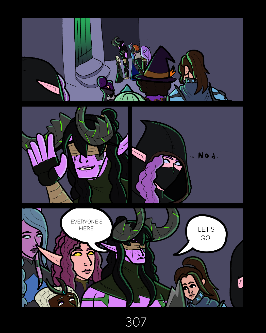 Fel and Blades: Pages 307 – 309