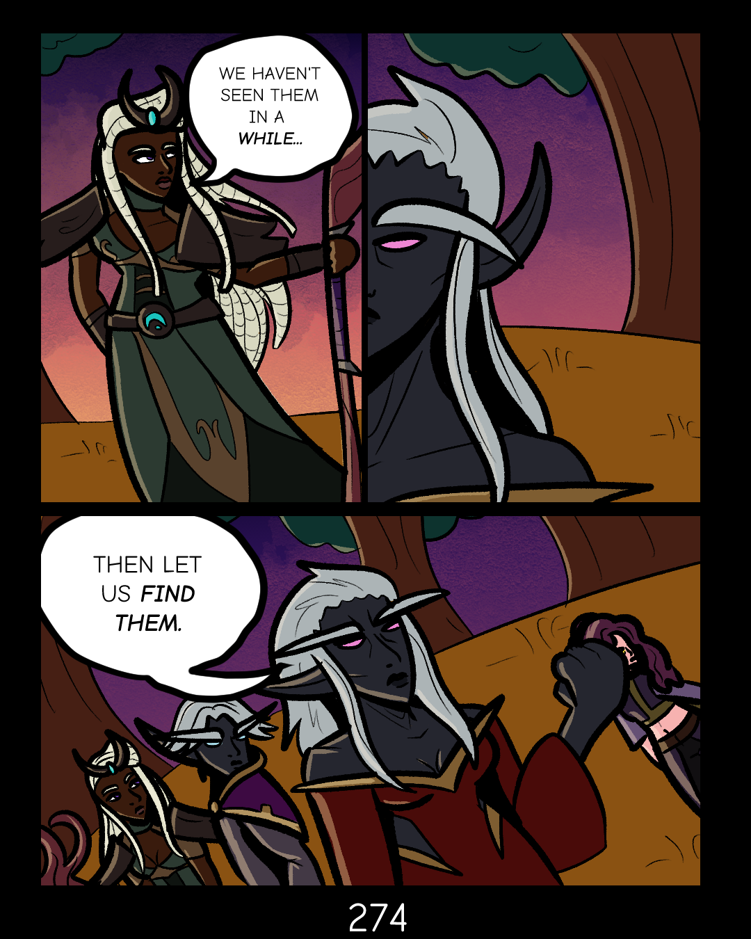 Fel and Blades: Pages 274 – 276