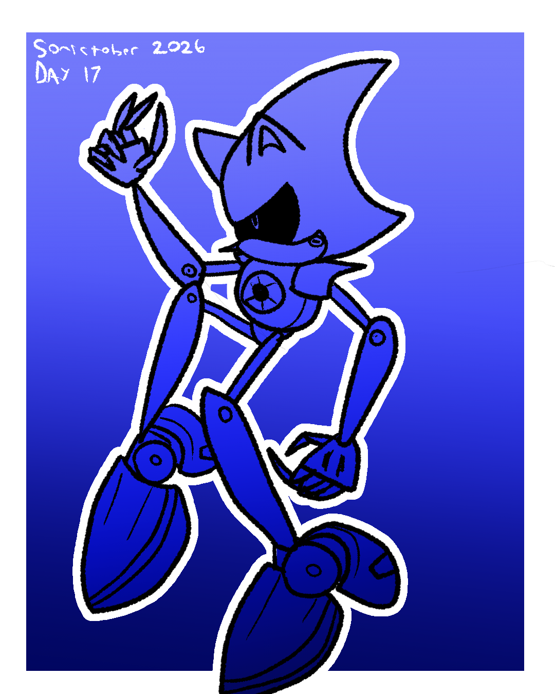 Sonictober 2026: Day 17: Metal Sonic