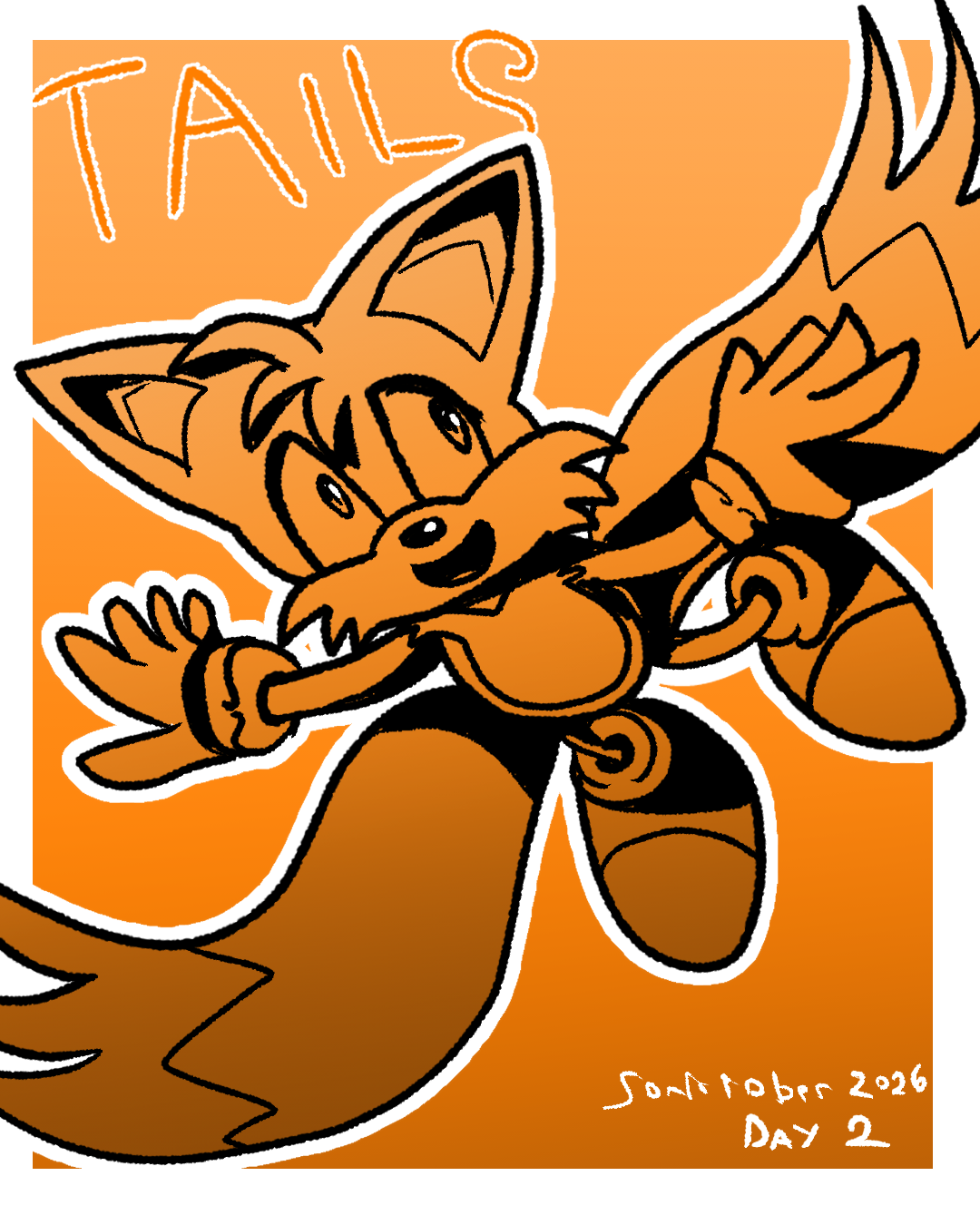 Sonictober 2026: Day 2: Tails